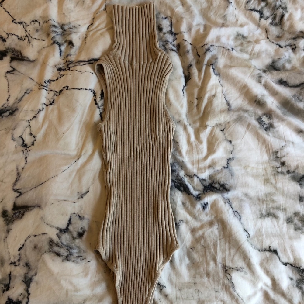 Turtleneck body suit